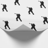 Trompettist Cadeaupapier (Hoek)