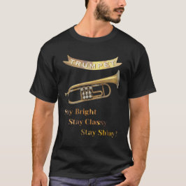 Trompettist Grappige Humor Muziekinstrument T-shirt