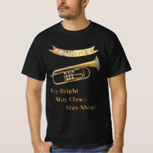 Trompettist Grappige Humor Muziekinstrument T-shirt