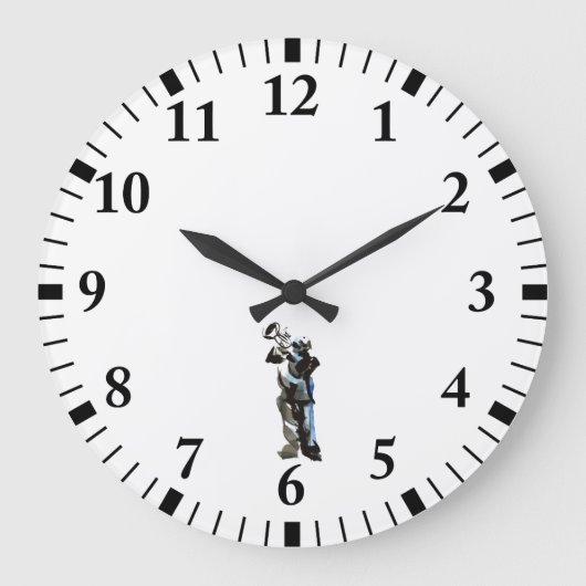 Trompettist Grote Klok (Voorkant)