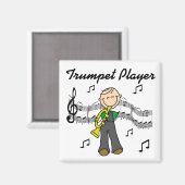 Trompettist Magneet (Voorkant / Achterkant)