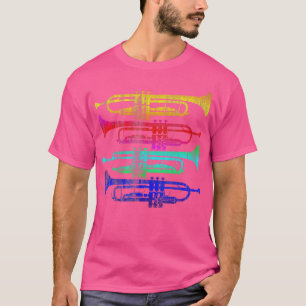 trompettist muzikant geschenk trompet t-shirt