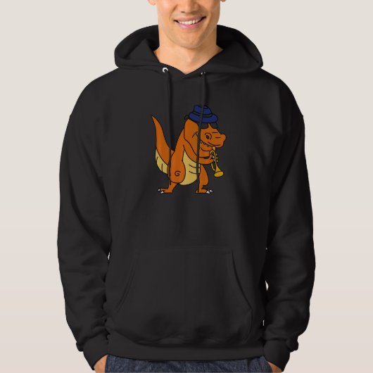 Trompettist Rex Jazz Hoodie (Voorkant)