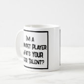 Trompettist Super Talent. trompettist Koffiemok (Voorkant links)