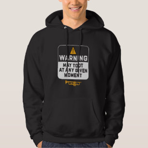 Trompettist trompettist Muziekinstrumentenwaarschu Hoodie