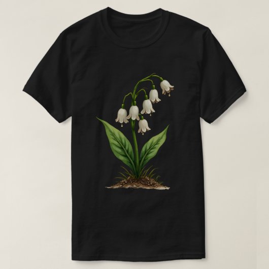 Trompetzwammen T-shirt (Design voorkant)