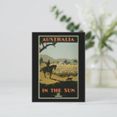 Trompf Australia in the Sun Briefkaart (Staand voorkant)