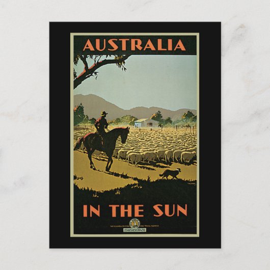 Trompf Australia in the Sun Briefkaart (Voorkant)