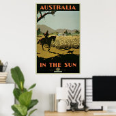 Trompf Australia in the Sun Poster (Thuiskantoor)
