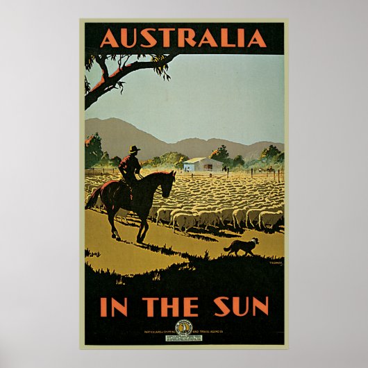 Trompf Australia in the Sun Poster (Voorkant)