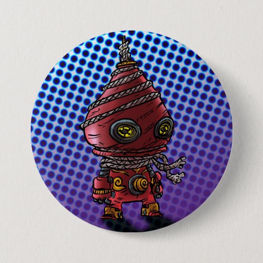 Trompo Ronde Button 7,6 Cm (Voorkant)