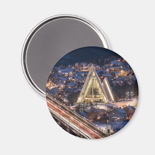 Tromso Arctic Cathedral Magneet (Voorkant / Achterkant)