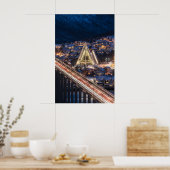 Tromso Arctic Cathedral Poster (Keuken)