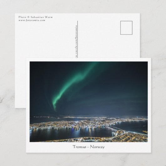 Tromso Briefkaart (Voorkant / Achterkant)