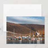 Tromso Cathedral Noorwegen Kaart (Voorkant / Achterkant)