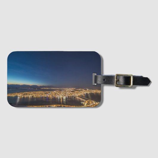 Tromso Noorwegen Bagagelabel (Voorkant (horizontaal))