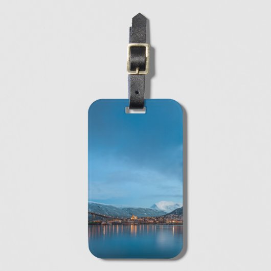 Tromso Noorwegen Bagagelabel (Voorkant (verticaal))