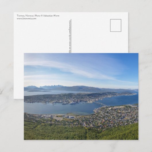 Tromso Noorwegen Briefkaart (Voorkant / Achterkant)