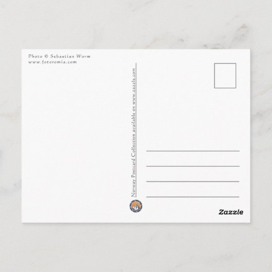 Tromso Noorwegen Briefkaart (Achterkant)