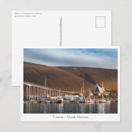 Tromso Noorwegen Briefkaart (Voorkant / Achterkant)
