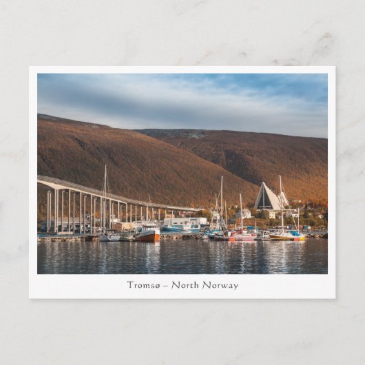 Tromso Noorwegen Briefkaart (Voorkant)