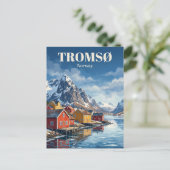 Tromsø Noorwegen Briefkaart (Staand voorkant)