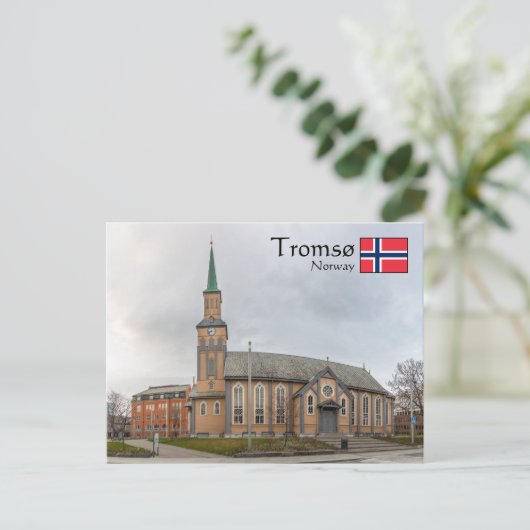 Tromso Noorwegen Briefkaart (Staand voorkant)