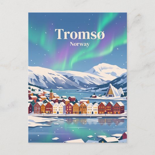 Tromsø Noorwegen Briefkaart (Voorkant)