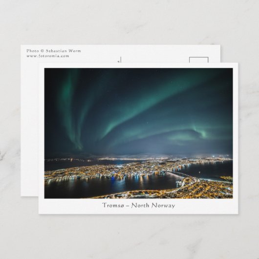 Tromso Noorwegen Briefkaart (Voorkant / Achterkant)