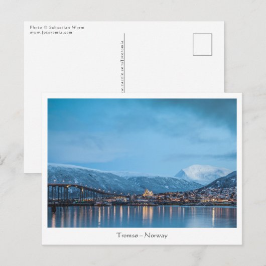 Tromso Noorwegen Briefkaart (Voorkant / Achterkant)