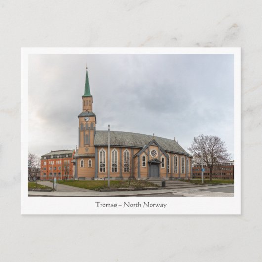 Tromso Noorwegen Briefkaart (Voorkant)