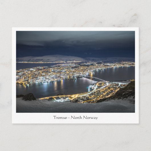 Tromso Noorwegen Briefkaart (Voorkant)