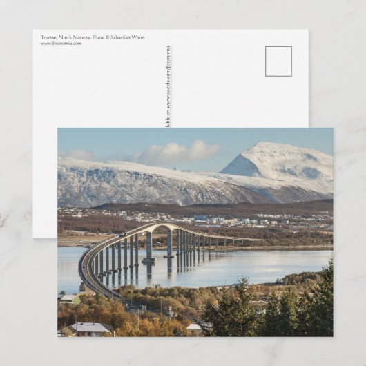 Tromso Noorwegen Briefkaart (Voorkant / Achterkant)