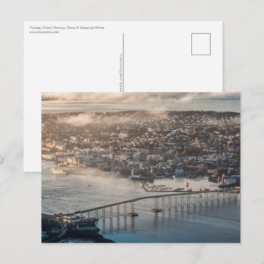 Tromso Noorwegen Briefkaart (Voorkant / Achterkant)
