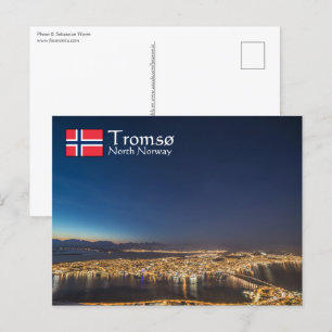 Tromso Noorwegen Briefkaart