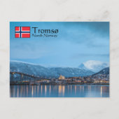 Tromso Noorwegen Briefkaart (Voorkant)