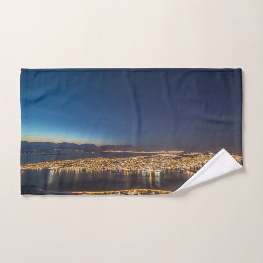 Tromso Noorwegen Handdoek (Handdoek)