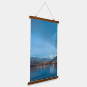 Tromso Noorwegen Hangend Wandkleed (Gebogen)
