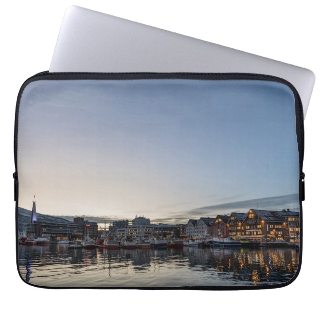 Tromso Noorwegen Laptop Sleeve (Voorkant)