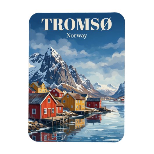 Tromsø Noorwegen Magneet (Verticaal)
