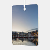 Tromso Noorwegen Metalen Ornament (Voorkant links)