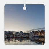 Tromso Noorwegen Metalen Ornament (Achterkant)