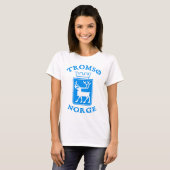 Tromsø, Noorwegen (Norge) T-shirt (Voorkant volledig)