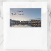 Tromso Noorwegen Rechthoekige Sticker (Tas)