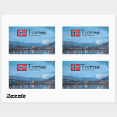 Tromsø Noorwegen Rechthoekige Sticker (Vel)
