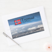 Tromso Noorwegen Rechthoekige Sticker (Envelop)