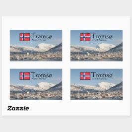 Tromso Noorwegen Rechthoekige Sticker