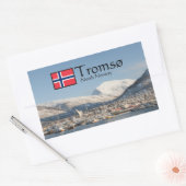 Tromso Noorwegen Rechthoekige Sticker (Envelop)