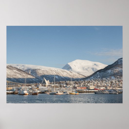 Tromso Noorwegen Revel Photo Poster (Voorkant)