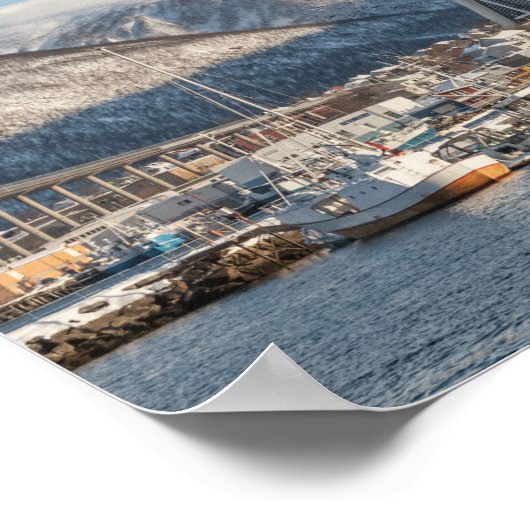 Tromso Noorwegen Revel Photo Poster (Hoek)
